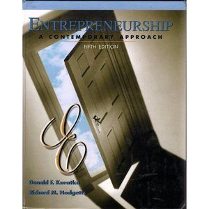 Entrepreneurship a Contemporary Approach Fifth Edition Hardcover
